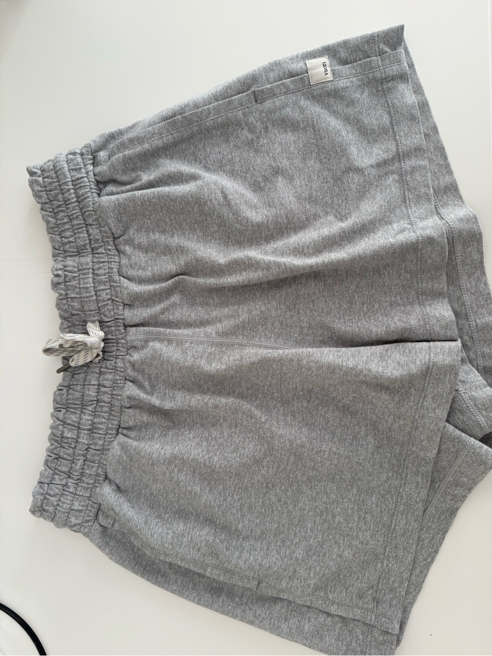 Vuori Gray Athletic Shorts